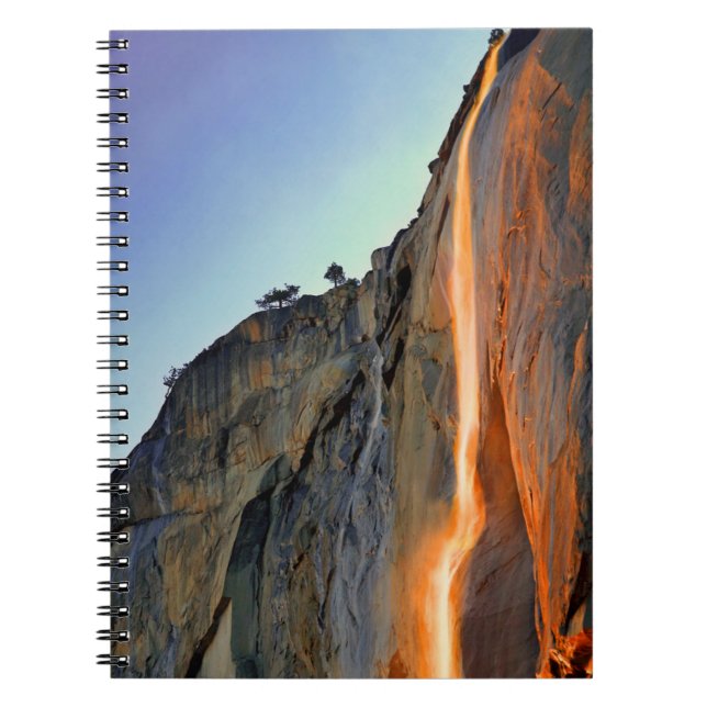 Yosemite Firefall Notizblock (Vorderseite)