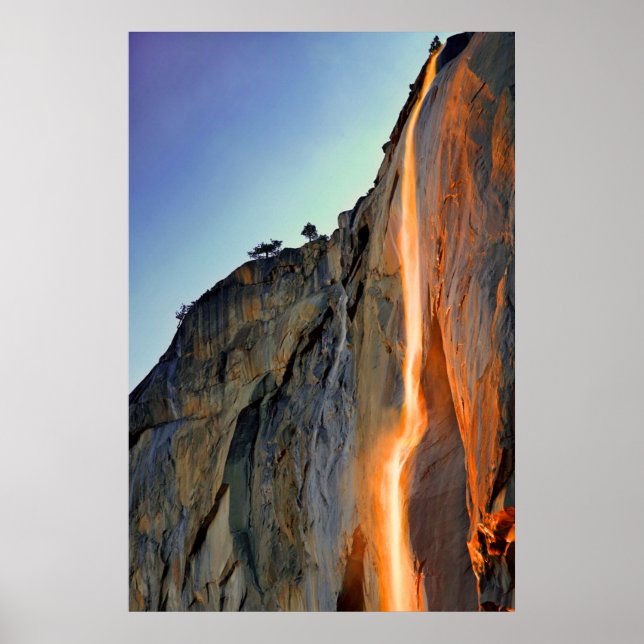 Yosemite Firefall Poster (Vorne)