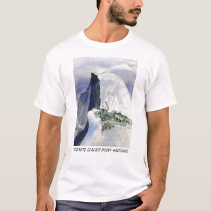 Yosemite-Gletscher-Punkt Halfdome T-Shirt