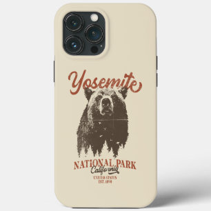 Yosemite Grizzly Bär Kalifornien Nationalpark iPhone 13 Pro Max Hülle