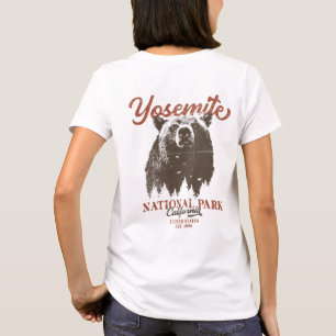 Yosemite Grizzly Bear California Nationalpark T-Shirt