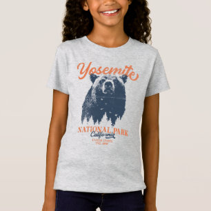 Yosemite Grizzly Bear California Nationalpark T-Shirt