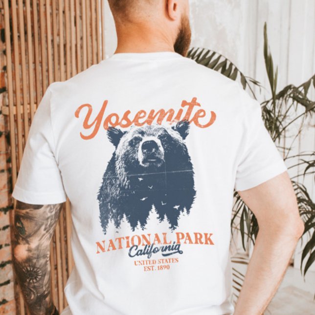 Yosemite Grizzly Bear California Nationalpark T-Shirt (Von Creator hochgeladen)