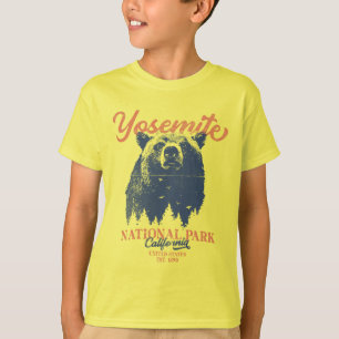 Yosemite Grizzly Bear California Nationalpark T-Shirt
