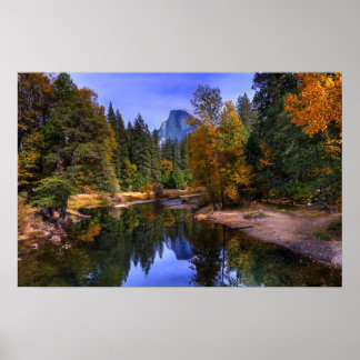 Yosemite Halb Dome Poster