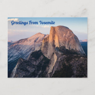 Yosemite Halb Dome Postkarte