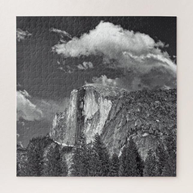 Yosemite - Halbkuppel - B-n-W - 20x20 - 676 Stk. Puzzle (Vertikal)