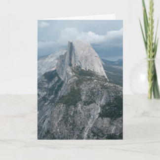 Yosemite Half Dome Blank Folded Greeting Card Karte