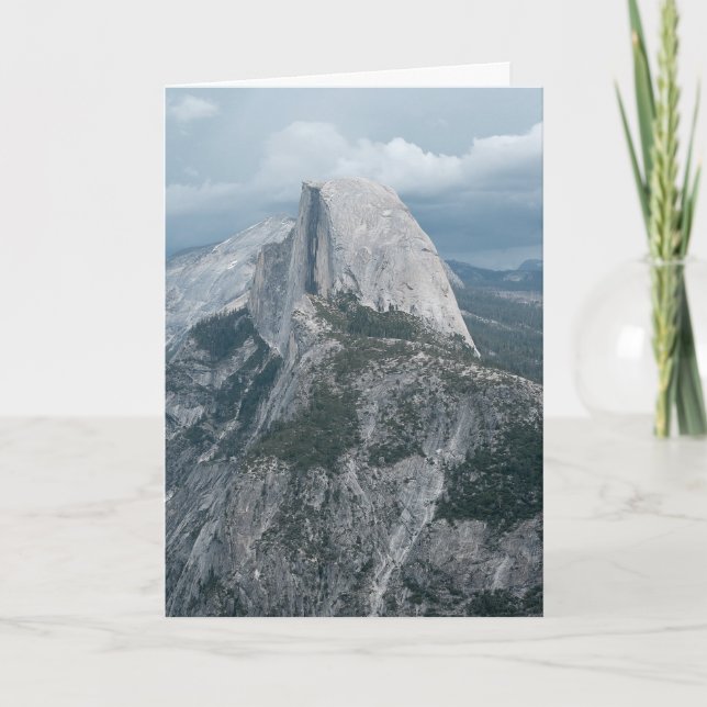 Yosemite Half Dome Blank Folded Greeting Card Karte (Vorderseite)