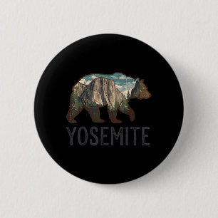Yosemite Kalifornien Nationalparks Outdoor Natur Button
