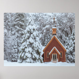 Yosemite-Kapelle Poster
