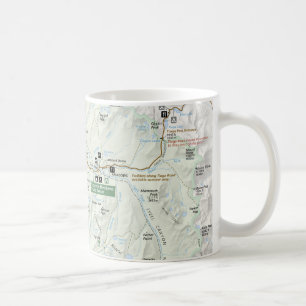 Yosemite-Karten-Tasse Kaffeetasse