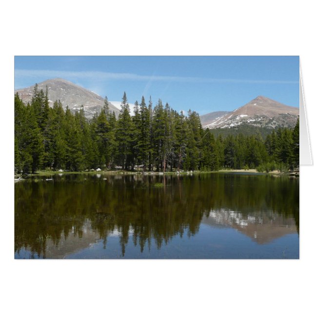 Yosemite Lake Reflection (Vorderseite (Horizontal))