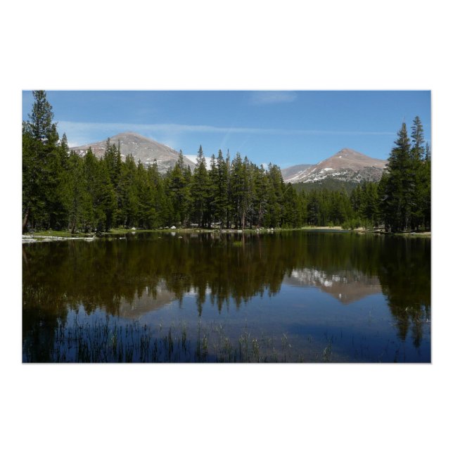 Yosemite Lake Reflection Poster (Vorderseite)