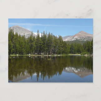 Yosemite Lake Reflection Postkarte