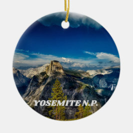 Yosemite Landschaftlich Weihnachtsschmuck
