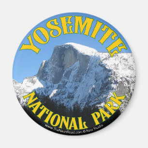 Yosemite-Magnet 1 rund Magnet