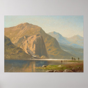 Yosemite Majestic Landschaft von Albert Bierstadt Poster