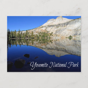 Yosemite, May Lake Mt Hoffmann California Postcard Postkarte