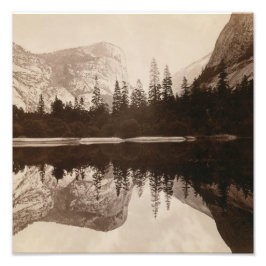 Yosemite - Mirror Lake - Nationalpark Fotodruck