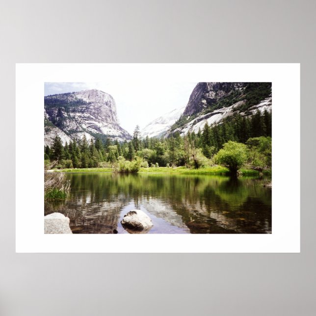 Yosemite Mirror Lake Poster (Vorne)