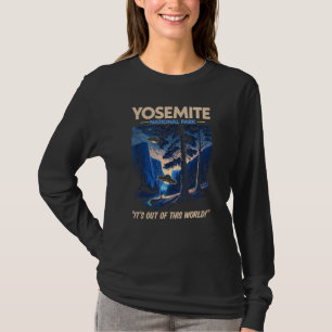 Yosemite National Park Außerirdisch UFO Alien T-Shirt