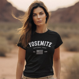 Yosemite National Park Beautiful Landscape Tri-Blend Shirt