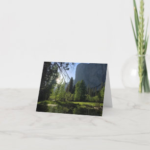 Yosemite National Park Blank Note Card Karte