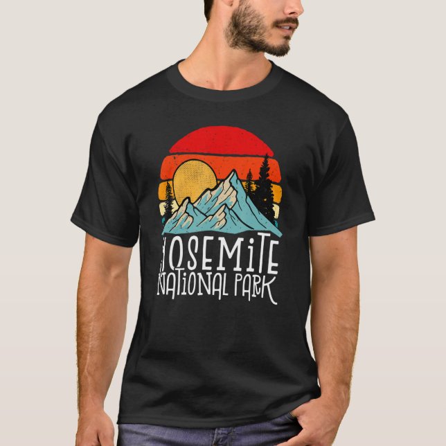 Yosemite National Park California National Park T-Shirt (Vorderseite)