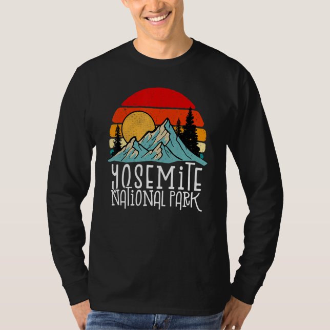 Yosemite National Park California National Park T-Shirt (Vorderseite)