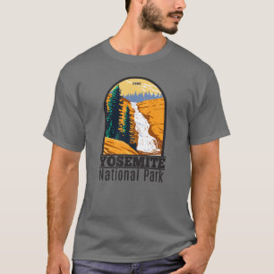 Yosemite National Park Chilnualna Falls California T-Shirt