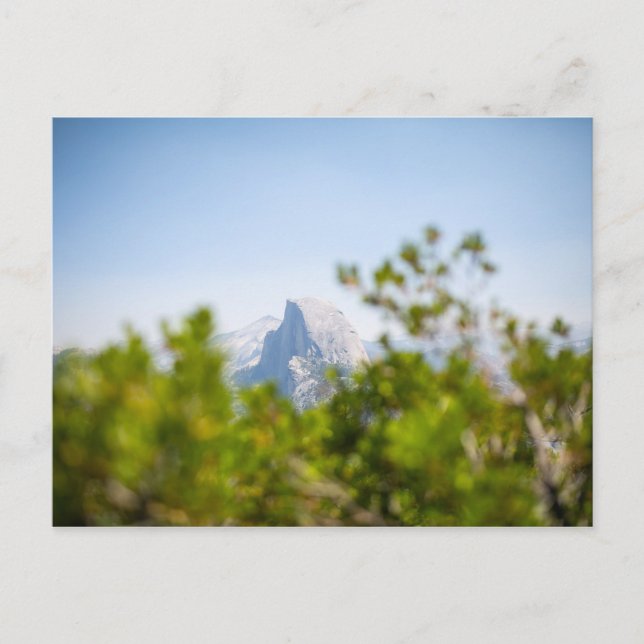 Yosemite National Park Half Dome 2018 Postkarte (Vorderseite)