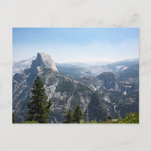 Yosemite National Park Half Dome 2018 Postkarte (Vorderseite)
