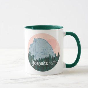 Yosemite National Park Half Dome Wandern Camping Tasse
