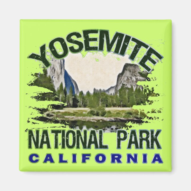 Yosemite National Park, Kalifornien Magnet (Vorne)