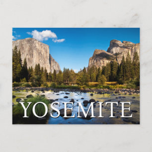 Yosemite National Park, Kalifornien Postkarte