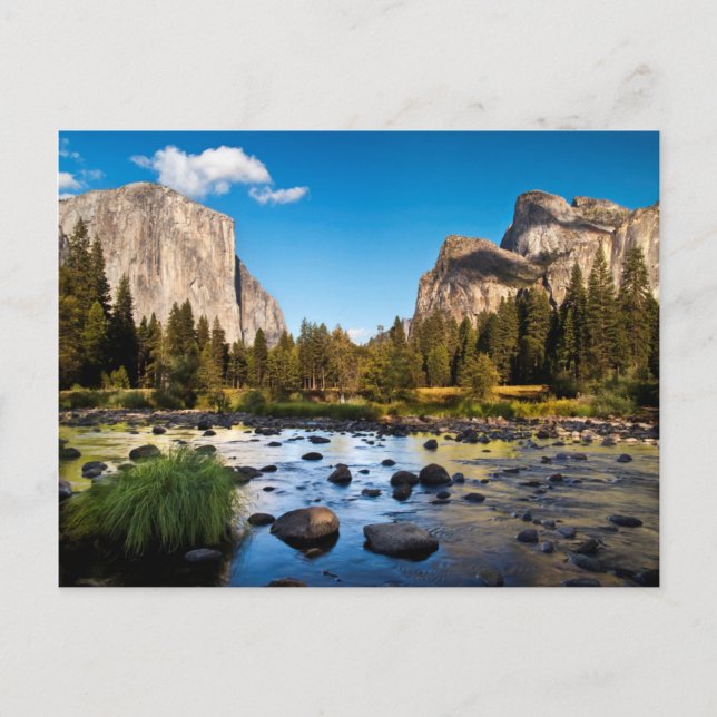 Yosemite National Park, Kalifornien Postkarte (Vorderseite)