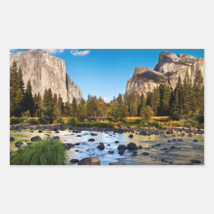Yosemite National Park, Kalifornien Rechteckiger Aufkleber