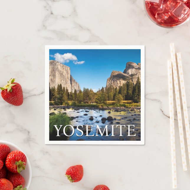 Yosemite National Park, Kalifornien Serviette (Beispiel)