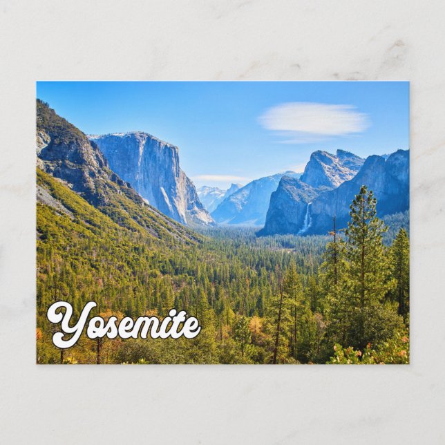 Yosemite National Park, Kalifornien, USA Postkarte (Vorderseite)