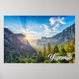 Yosemite National Park, Kalifornien, Vereinigte St Poster