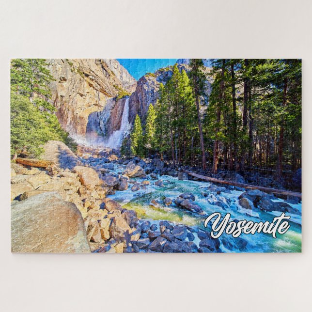 Yosemite National Park, Kalifornien, Vereinigte St Puzzle (Horizontal)