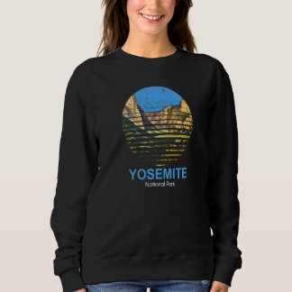 Yosemite National Park Kalifornien vintage retro s Sweatshirt