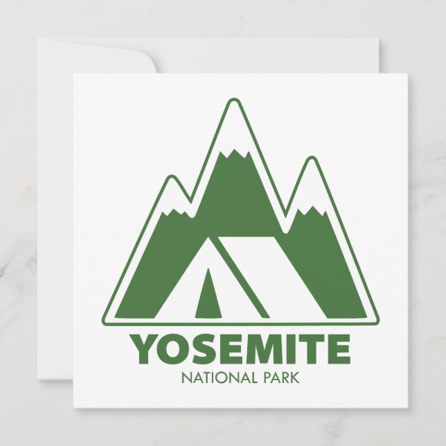 Yosemite National Park Mountains Camping (Vorderseite)