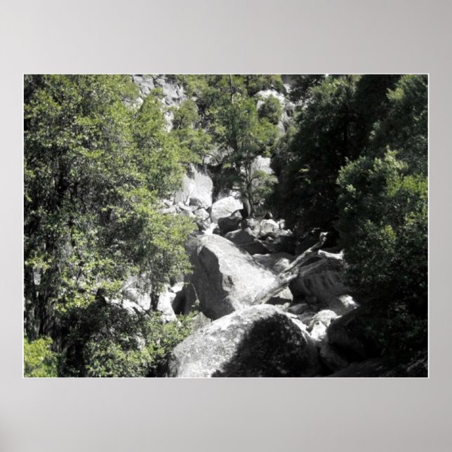 Yosemite National Park Nature Poster (Vorne)
