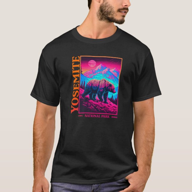 YOSEMITE National Park Premium T-Shirt (Vorderseite)