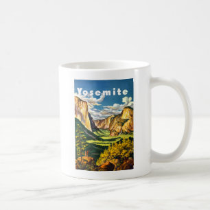 Yosemite National Park Reise Kunst Tasse