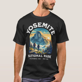 Yosemite National Park Retrolook T-Shirt