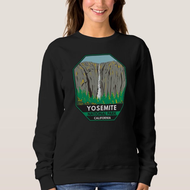 Yosemite National Park Ribbon Falls California Sweatshirt (Vorderseite)