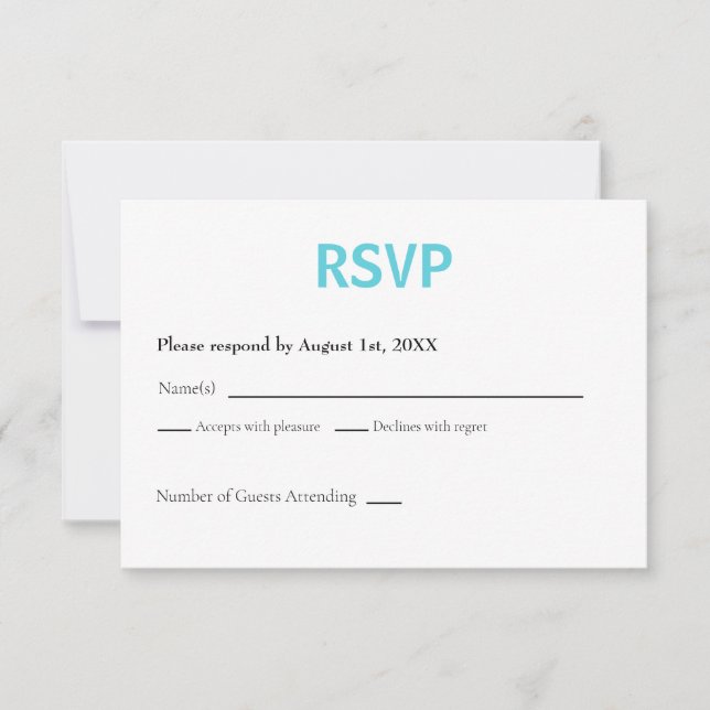 Yosemite National Park RSVP Card Retro Karte (Vorderseite)